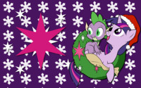 Merry Christmas Twilight Sparkle WP