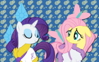 Rarity and Fluttershy WP