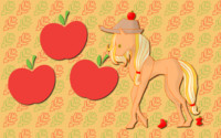 Horse Applejack WP