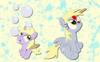 Derpy and Dinky wallpaper 3