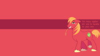 Big Mac Has Too Many Apples - Wallpaper