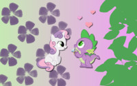 Sweetie Spike wallpaper