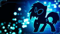 Vinyl Scratch Wallpaper Ver.3