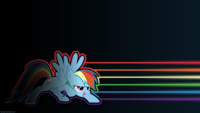 Rainbow Dash Lines Wallpaper
