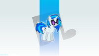 Vinyl Scratch Wallpaper