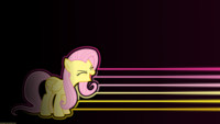 Fluttershy Lines Wallpaper