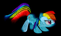 Rainbow Dash fractal type thingy...