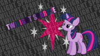 Twilight Sparkle 'Text Name' Wallpaper