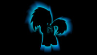 Vinyl Scratch DJ-P0N3 'Zoom Colors' Wallpaper