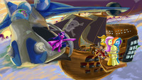 Equestria Sky pirate rescue