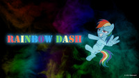 Rainbow Dash Mist Wallpaper