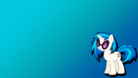 Simple wallpaper - Vinyl Scratch