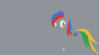 Google+ Pony Minimal Wallpaper