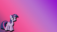 Simple wallpaper - Twilight Sparkle