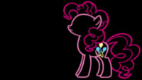 Pinkie Pie Silhouette Wallpaper