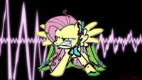 Someone took an upskirt pic of Fluttershy...