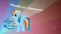 Rainbow Dash: The more you know.