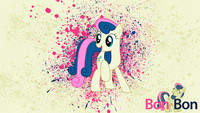 Bon-Bon ink Splatter Wallpaper