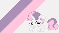 Minimalist Wallpaper 62: Sweetie Belle