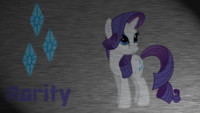 Rarity Wallpaper Metal