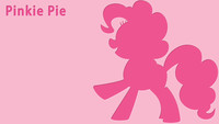 Pinkie Pie LetterPress Wallpaper