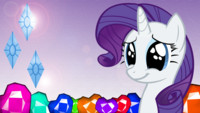 Rarity is Pleased - Wallpaper