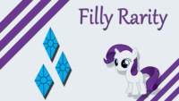 Filly Rarity Wallpaper