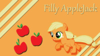 Filly Applejack Wallpaper