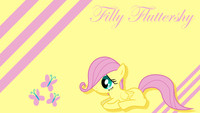 Filly Fluttershy Wallpaper