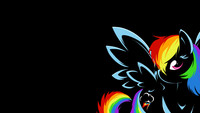 rainbow dash background