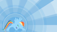 Rainbow Dash Minimalist