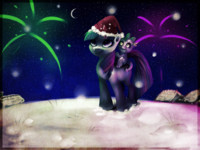 my first xmas at ponyville