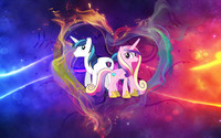 Shining and Cadence Wallpaper