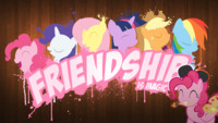 Friendship - is magic Wallpaper