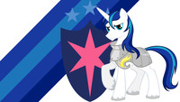 Minimalist Wallpaper 84: Shining Armor