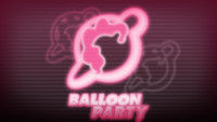 Balloon Party Pink Glow
