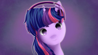 Twilight Sparkle Headphones