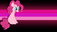 Simplistic Pinkie Pie Wallpaper