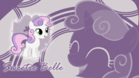 The Cutest one - Sweetie Belle Wallpaper