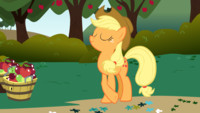 Applejack on the Farm