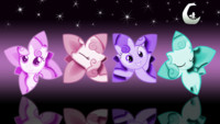 Sweetie Belle Split Screen Wallpaper