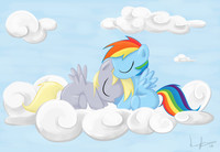 Dashie and Derpy fillies