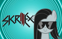 My Name is Skrillex - Pony Wallpaper