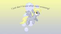 Derpy Doesn't Know What Went Wrong Wallpaper