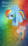 Rainbow Dash Win7 Phone BG