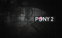 Pony 2 Wallpaper (Portal 2 Parody)
