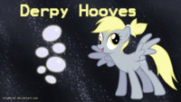 Derpy Hooves Ponytail Wallpaper