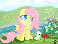 Fluttershy Filly