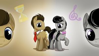 Dr. Whooves and Octavia 1920