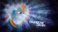 Wallpaper ~ Rainbow Dash.